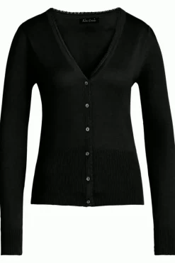 King Louie Vesten<Cardi V Cocoon Black