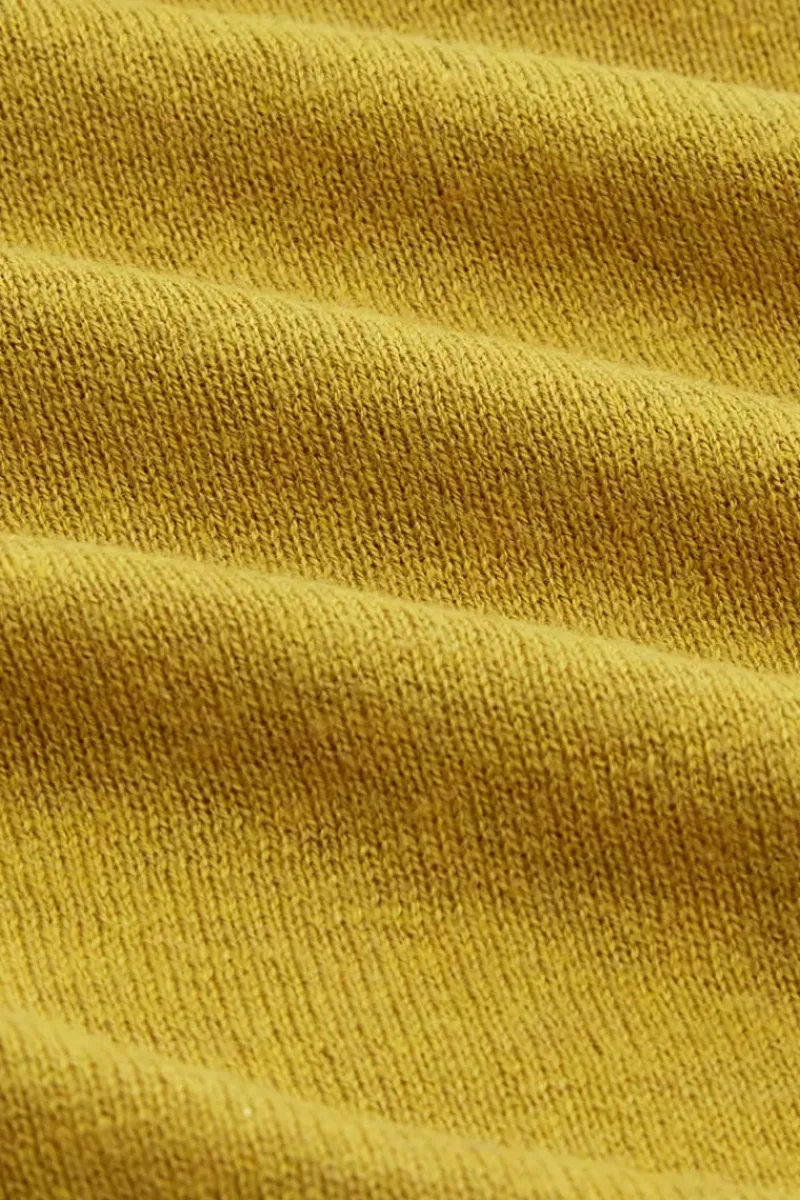 King Louie Vesten<Cardi V Cocoon Honey Yellow