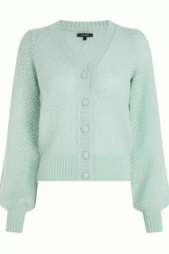 King Louie Vesten<Cardi V Farfalle Foam Green