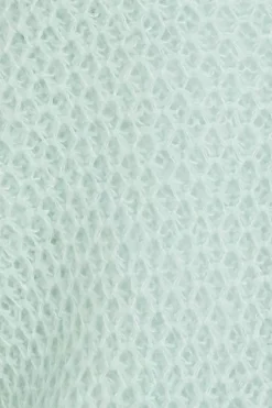 King Louie Vesten<Cardi V Farfalle Foam Green