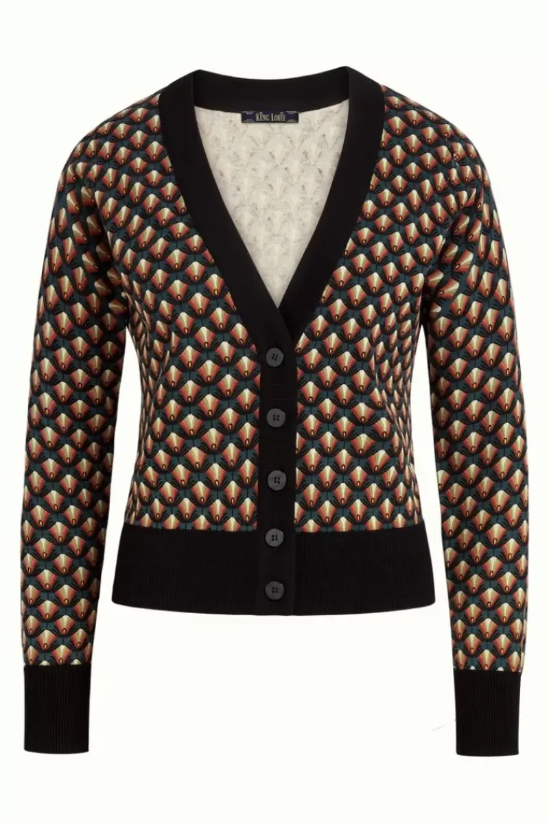 King Louie Vesten<Cardi V Rizzoli Dragonfly Green