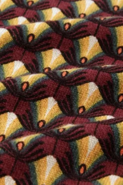 King Louie Vesten<Cardi V Rizzoli Truffle Red