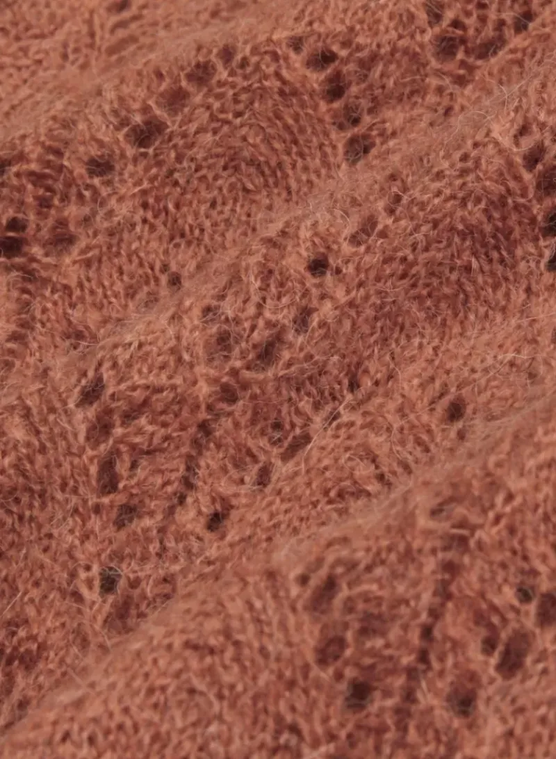 King Louie Vesten<Cardi Yoke Tosca Spicy Brown