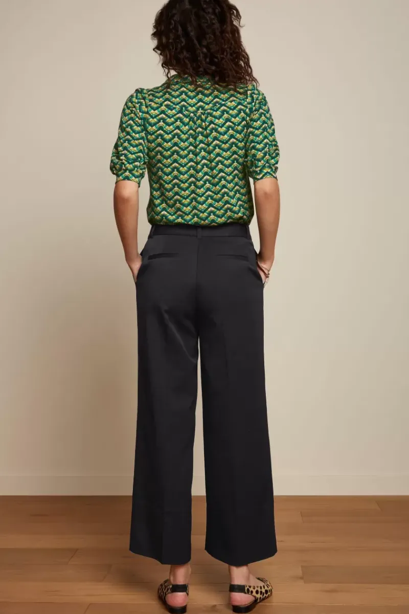 King Louie Blouses<Carina Blouse Brazza Jasper Green