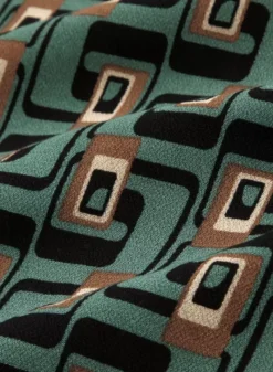 King Louie Blouses<Carina Blouse Cameo Fir Green