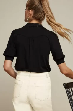 King Louie Blouses<Carina Blouse Ecovero Light Black