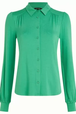 King Louie Blouses<Carina Blouse Ecovero Light Opal Green