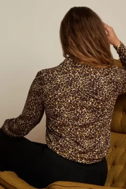 King Louie Blouses<Carina Blouse Hustle Rocky Brown