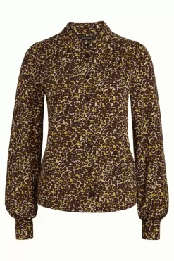 King Louie Blouses<Carina Blouse Hustle Rocky Brown