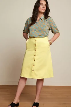 King Louie Blouses<Carina Blouse Limon Mint Green