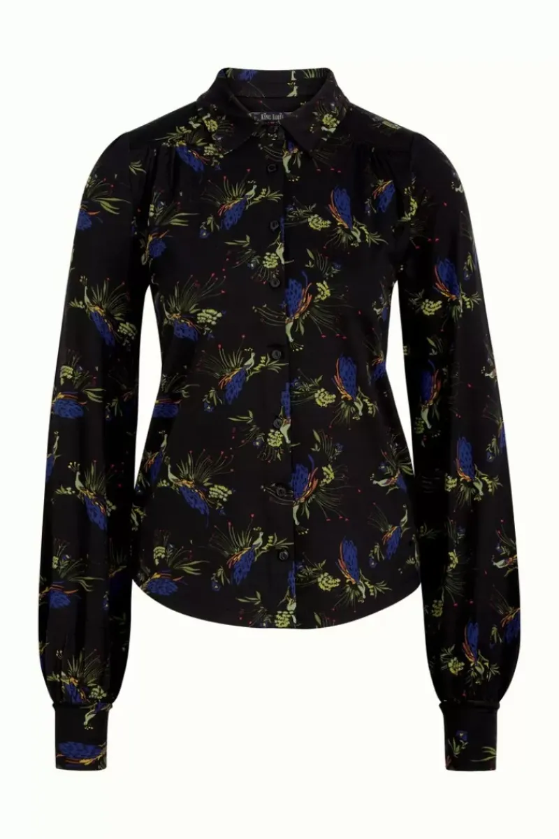 King Louie Blouses<Carina Blouse Radiant Black