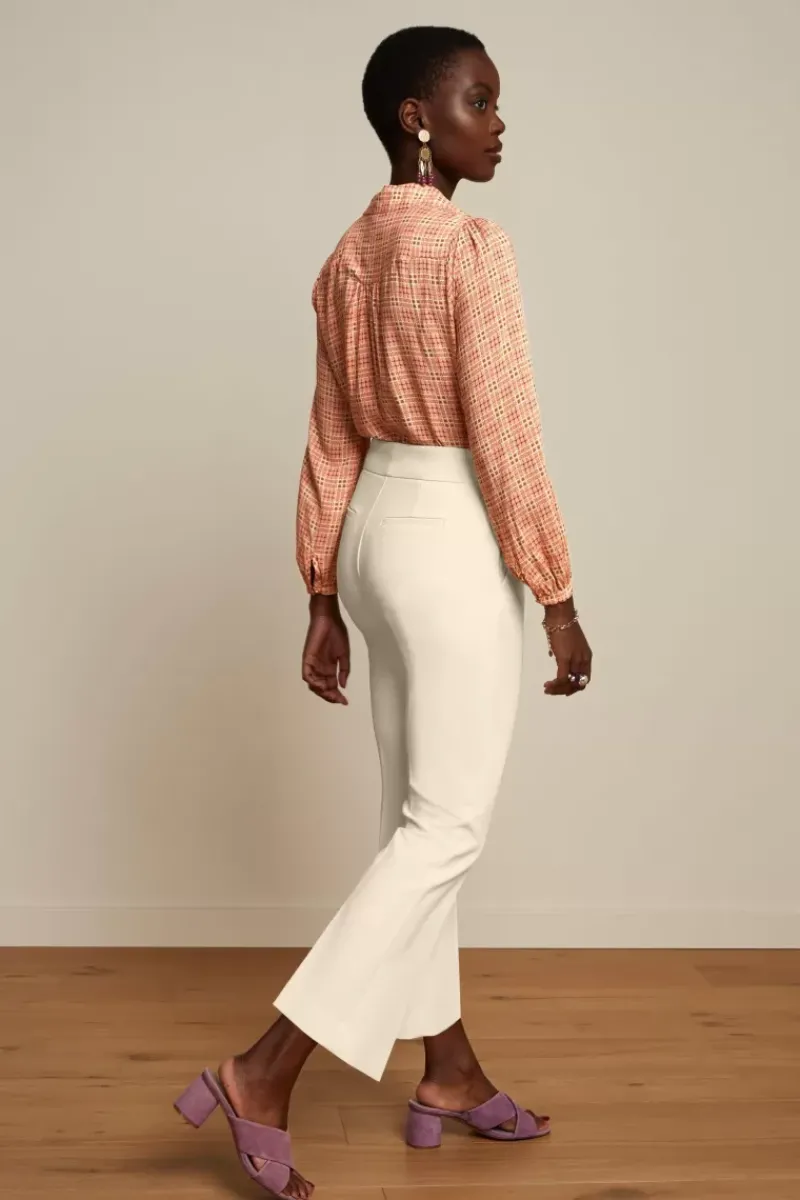 King Louie Blouses<Carina Blouse Sapeuse Check Creampuff