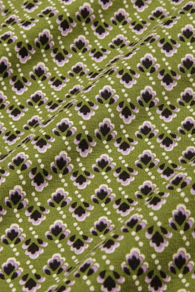 King Louie Jurken<Carina Dress Maple Posey Green
