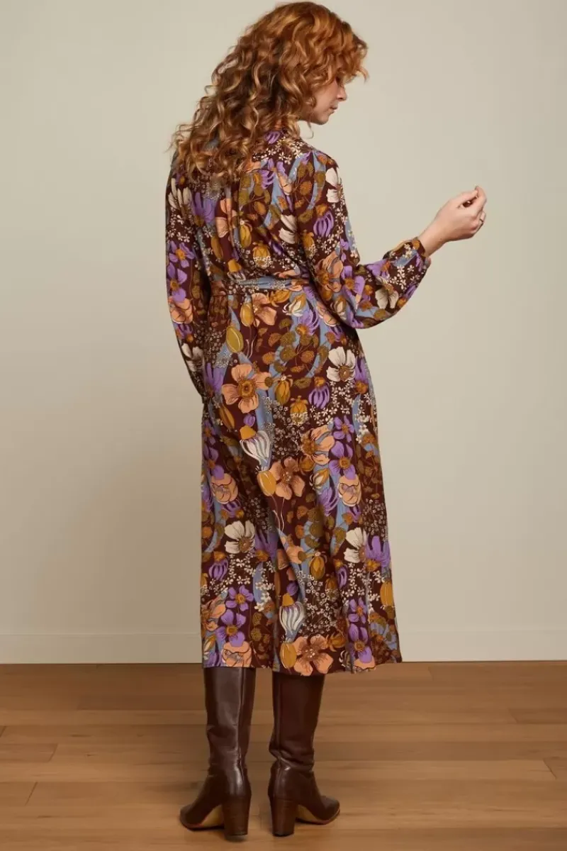 King Louie Jurken<Carina Dress Nifty Rum Brown