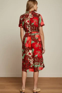 King Louie Jurken<Carina Tunic Dress La Monia Pecan Brown