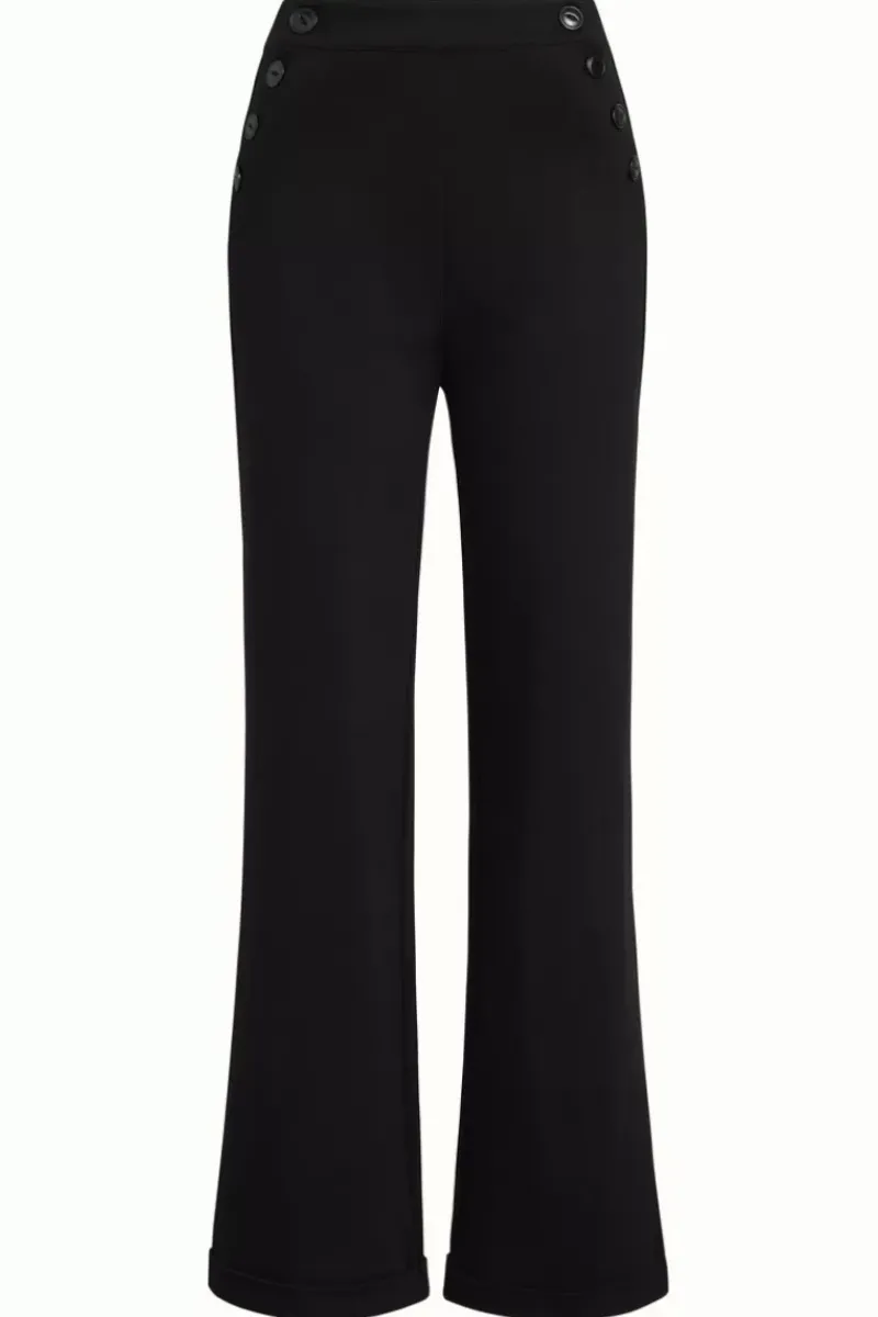 King Louie Broeken<Celi Sailor Pants Aurora Black