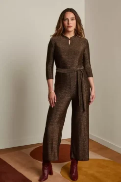 King Louie Jumpsuits<Chinese Jumpsuit Rave Lurex Copper