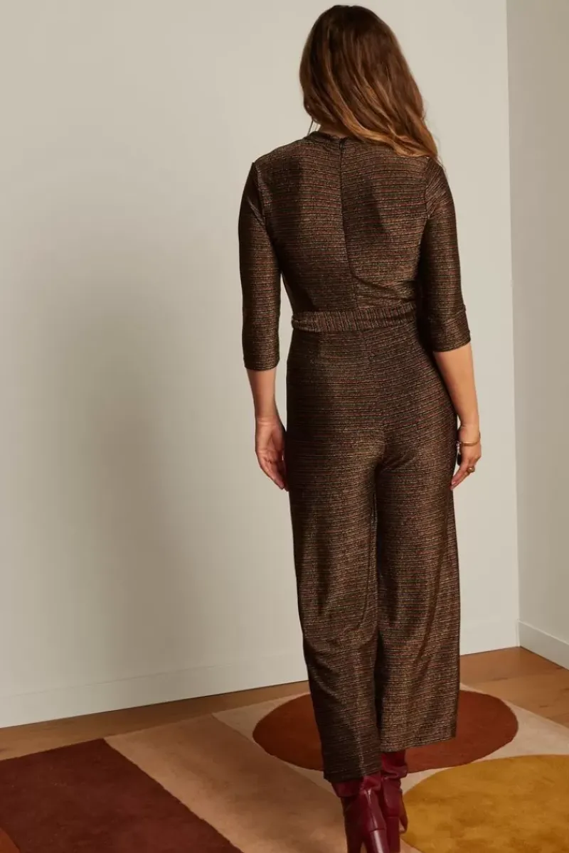 King Louie Jumpsuits<Chinese Jumpsuit Rave Lurex Copper