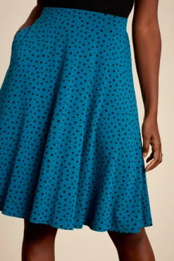 King Louie Rokken<Circle Skirt Farola Bay Blue