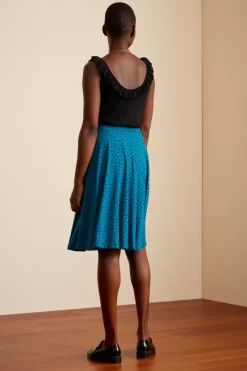 King Louie Rokken<Circle Skirt Farola Bay Blue
