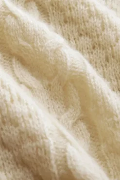King Louie Vesten<Collar Cardigan Ornella Cream