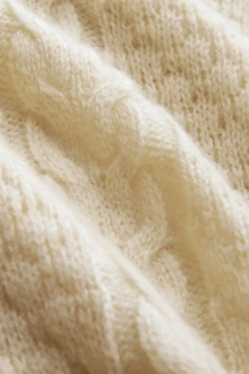 King Louie Vesten<Collar Cardigan Ornella Cream