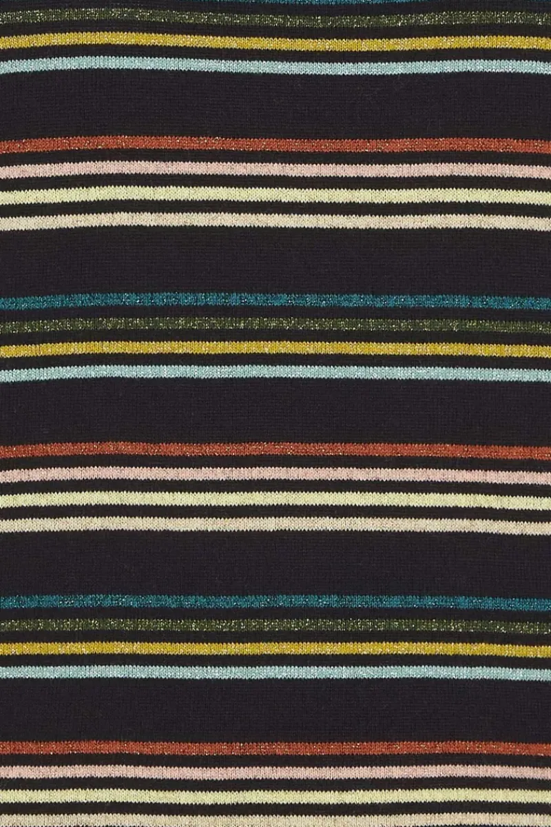 King Louie Tops & Shirts<Collar Top Riera Stripe Black