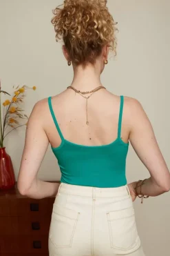 King Louie Tops & Shirts<Colleen Camisole Ecovero Light Aqua Green