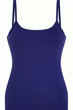 King Louie Tops & Shirts<Colleen Camisole Ecovero Light Deep Blue