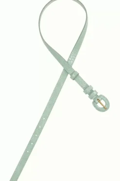 King Louie Vintage Accessoires<Croco Covered Belt Spar Green