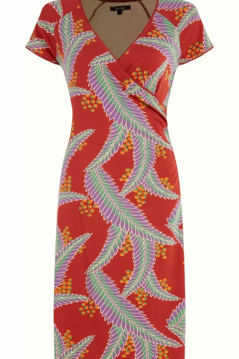 King Louie Jurken<Cross Dress Monserrat Sienna Red