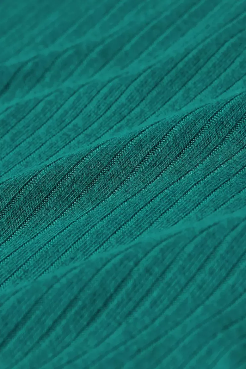 King Louie Tops & Shirts<Cross Top Uni Rib Ponderosa Green