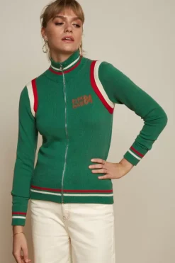 King Louie Vesten<Cyclo Cardi Chesini Mid Green