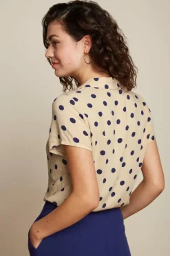 King Louie Blouses<Daisy Blouse Melos Marzipan