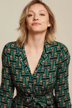 King Louie Jurken<Daisy Dress Cameo Fir Green