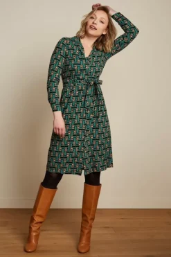 King Louie Jurken<Daisy Dress Cameo Fir Green