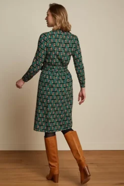 King Louie Jurken<Daisy Dress Cameo Fir Green