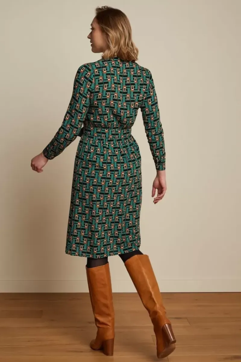 King Louie Jurken<Daisy Dress Cameo Fir Green