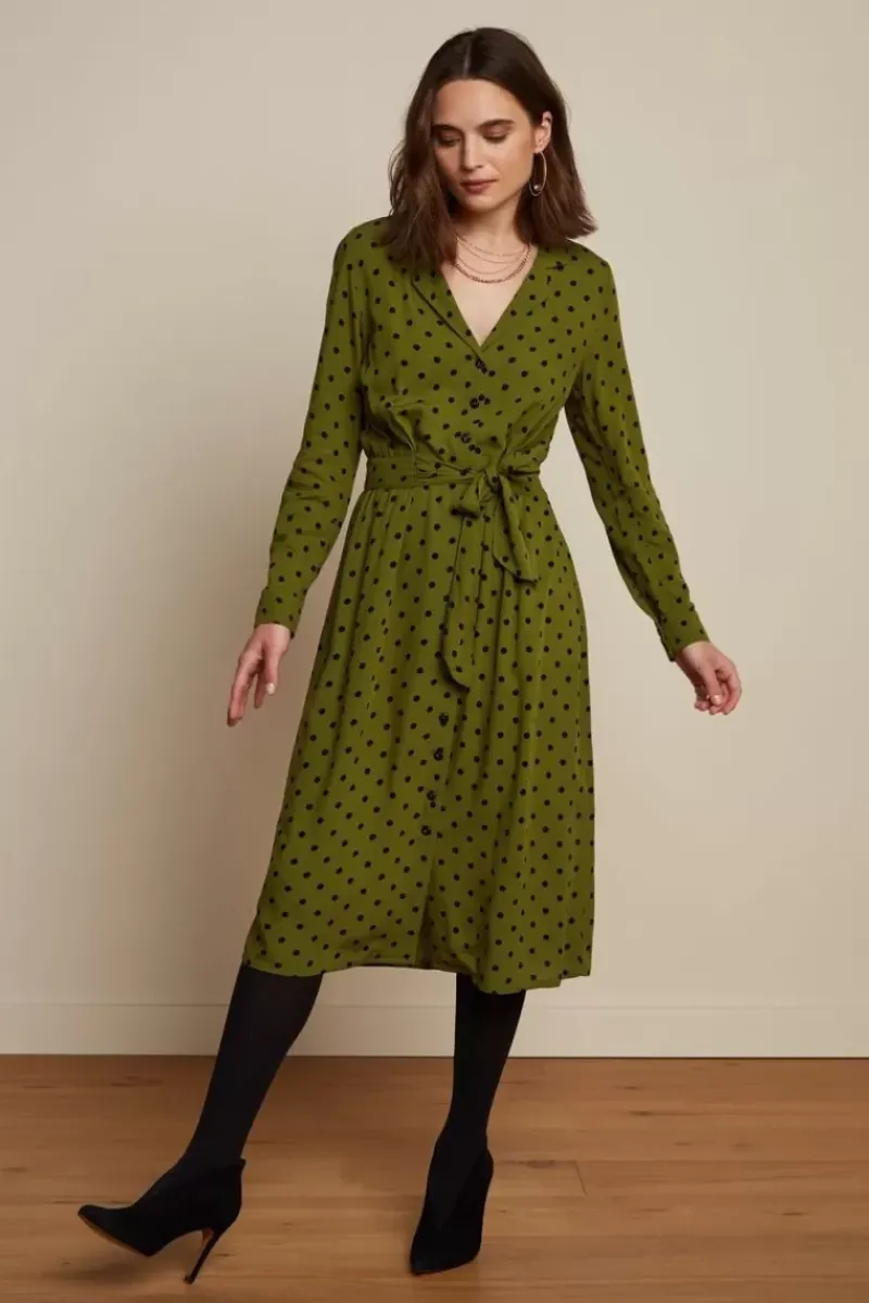 King Louie Jurken<Daisy Dress Pablo Olive Green