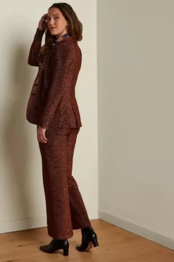 King Louie Jassen & Blazers<Daisy Long Blazer Ballroom Copper