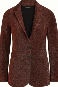 King Louie Jassen & Blazers<Daisy Long Blazer Ballroom Copper