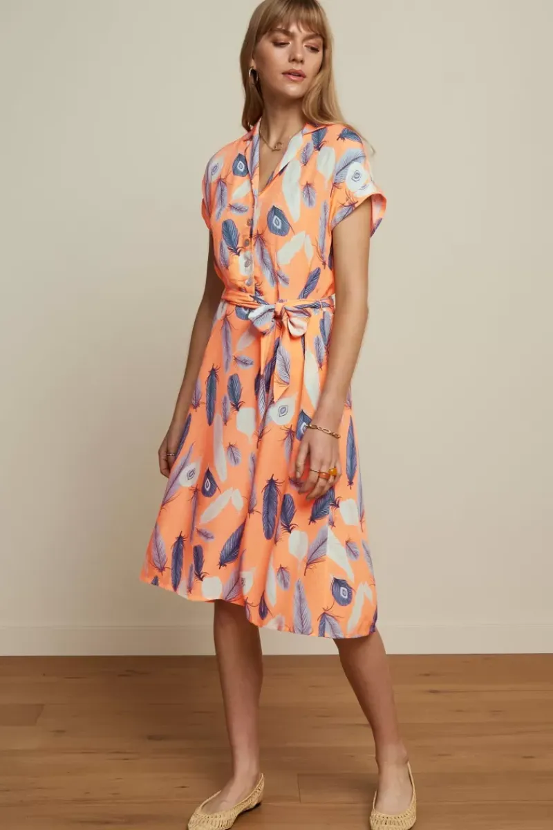 King Louie Jurken<Darcy Dress La Selle Mock Orange