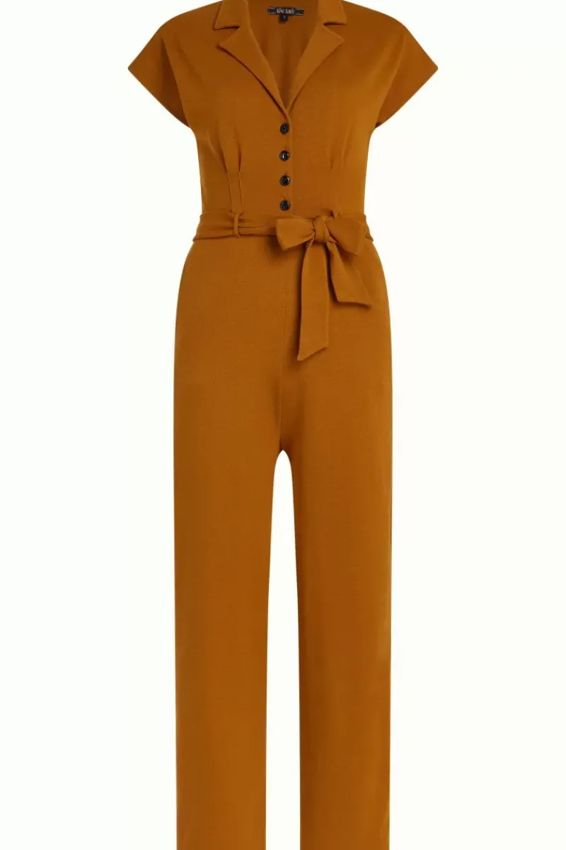 King Louie Jumpsuits<Darcy Jumpsuit Milano Crepe Golden Brown