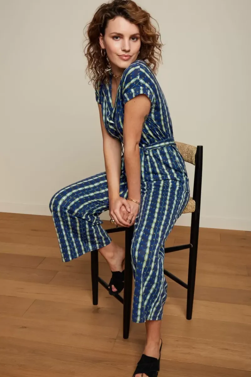 King Louie Jumpsuits<Darcy Jumpsuit Saba Sapphire Blue