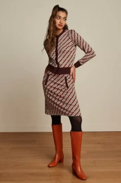 King Louie Rokken<Davis Skirt Gallant Porto Red