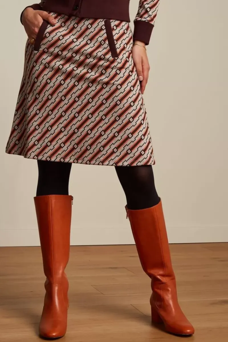 King Louie Rokken<Davis Skirt Gallant Porto Red
