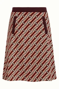 King Louie Rokken<Davis Skirt Gallant Porto Red