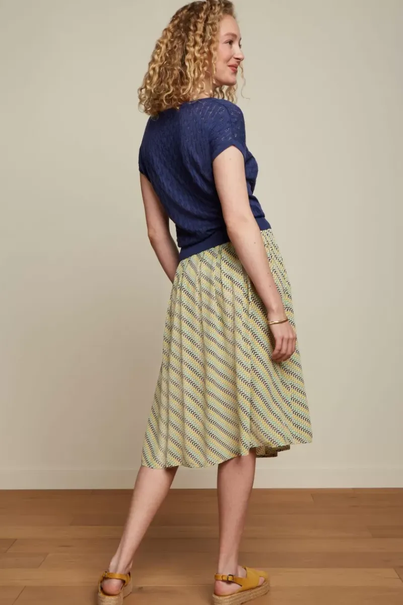 King Louie Tops & Shirts<Deep V Top Mateo Nuit Blue