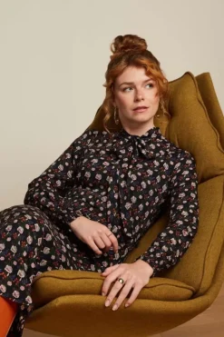 King Louie Jurken<Delia Dress Sullivan Black