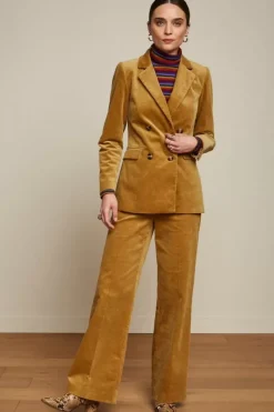 King Louie Jassen & Blazers<Dinah Blazer Corduroy Mustard Gold